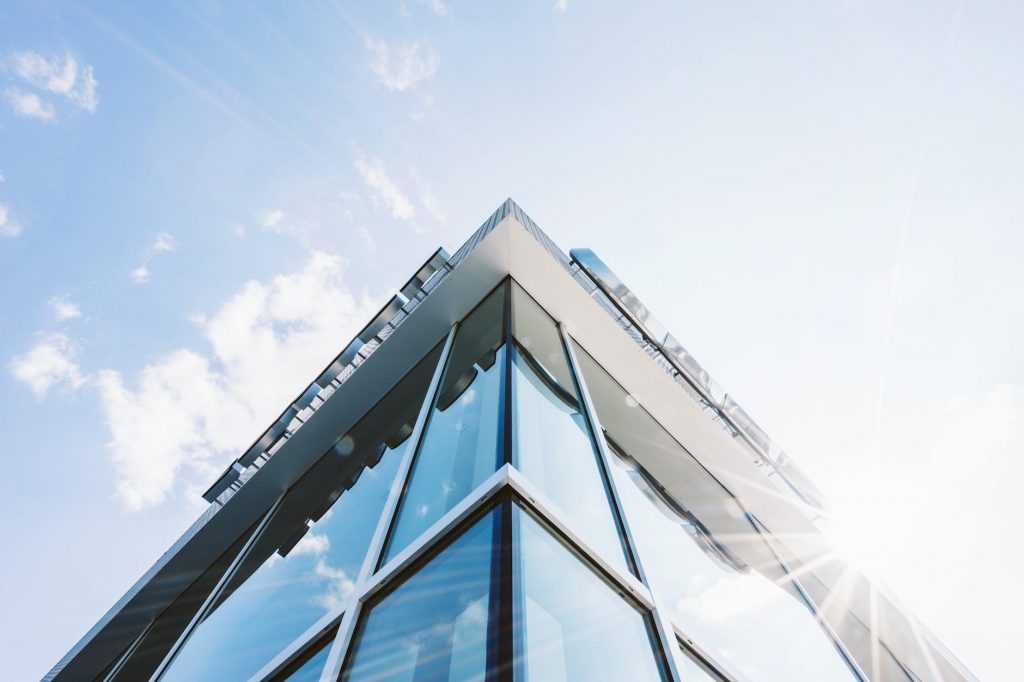 low angle photography of building