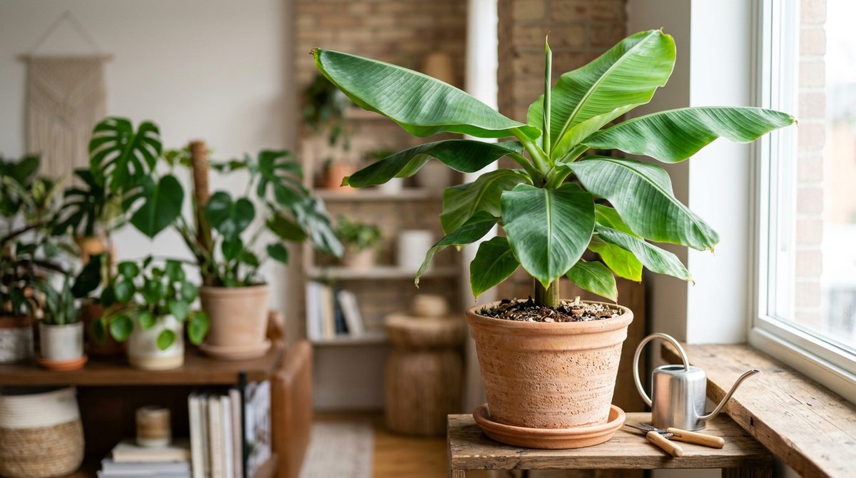 Bananenplant verzorgen: Praktische gids voor een gezonde Musa