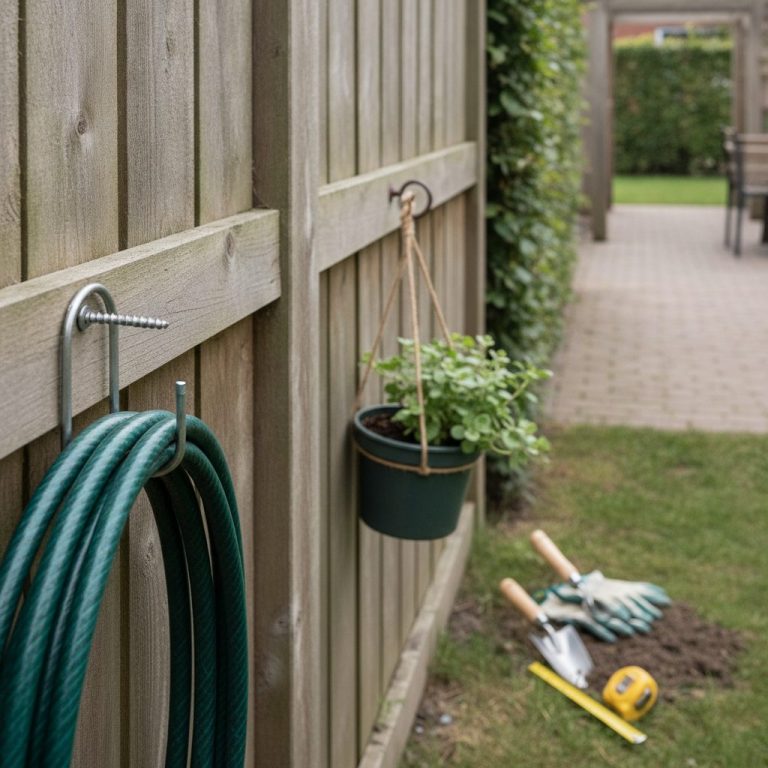 Mag ik iets ophangen aan de schutting van de buren? Dit zijn de regels