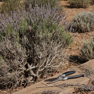 Verwaarloosde lavendel snoeien: zo red je een verhoute plant