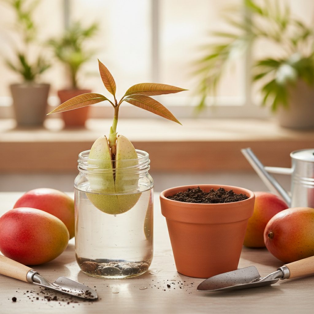 Mango pit planten: in een paar stappen je eigen tropische plant